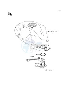 ER-6f EX650A7F GB XX (EU ME A(FRICA) drawing Fuel Pump