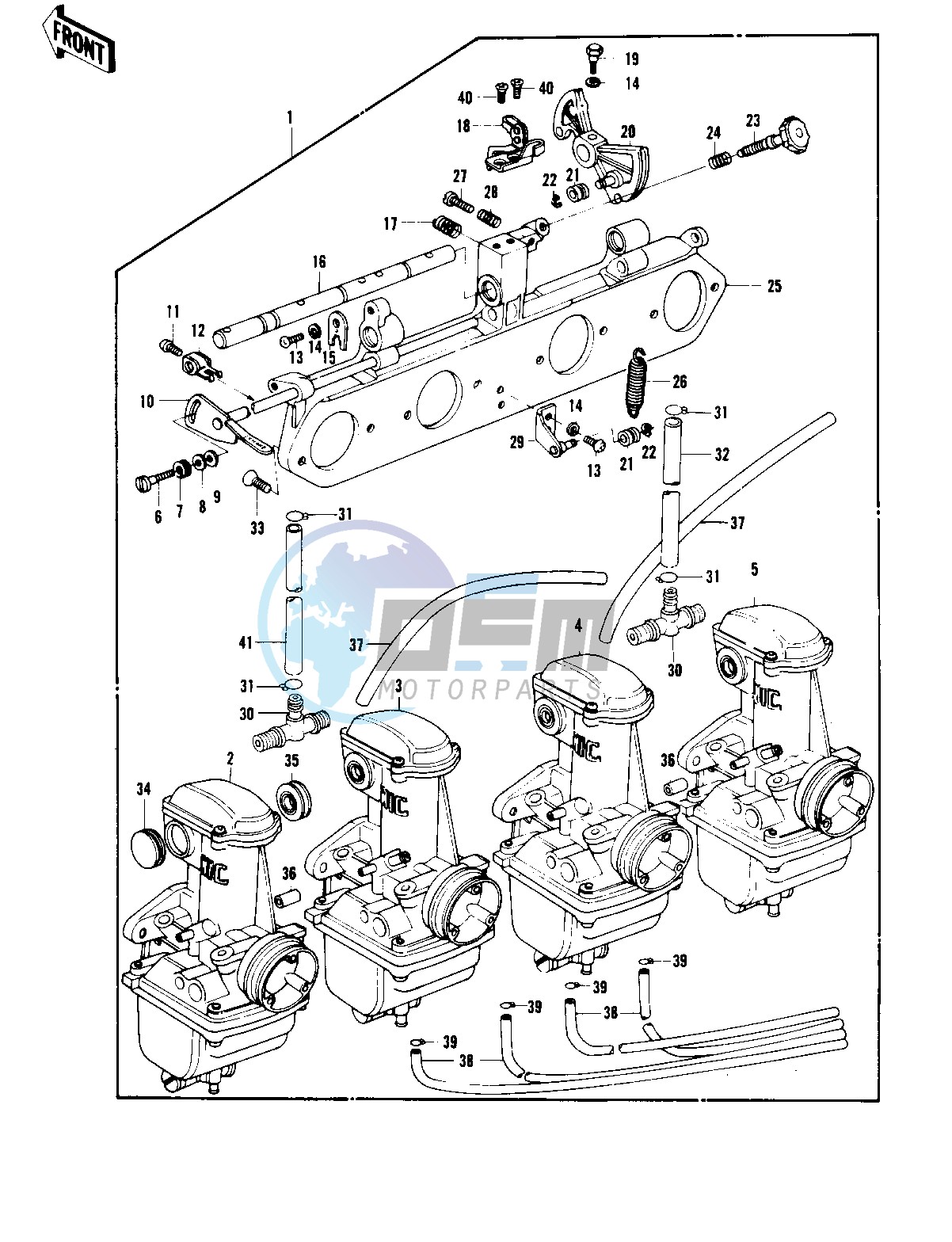 CARBURETOR ASSY -- KZ1000-B1- -