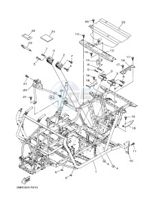 YXE700E YXE70WPXH WOLVERINE R-SPEC EPS (2MBD) drawing FRAME