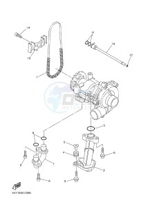 FZ1-S FZ1 FAZER 1000 (1CAK 1CAL) drawing OIL PUMP