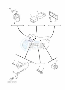 YBR125E YBR125 (BN9F) drawing ELECTRICAL 2