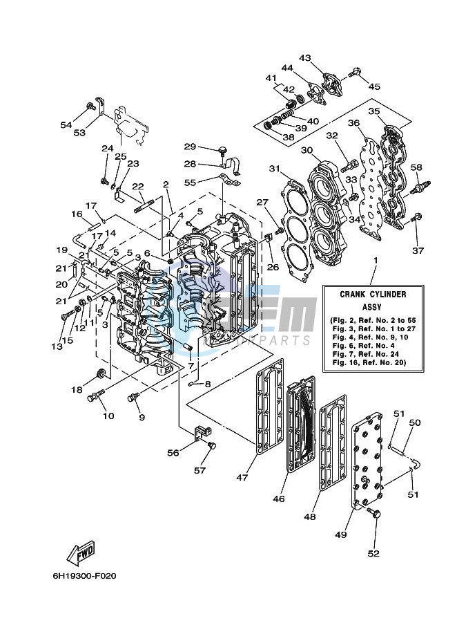 CYLINDER--CRANKCASE