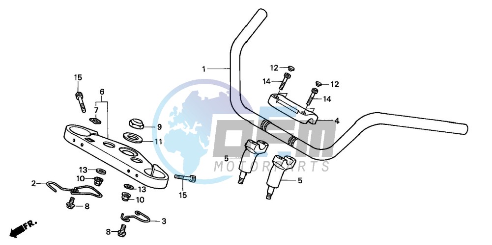 HANDLE PIPE/TOP BRIDGE