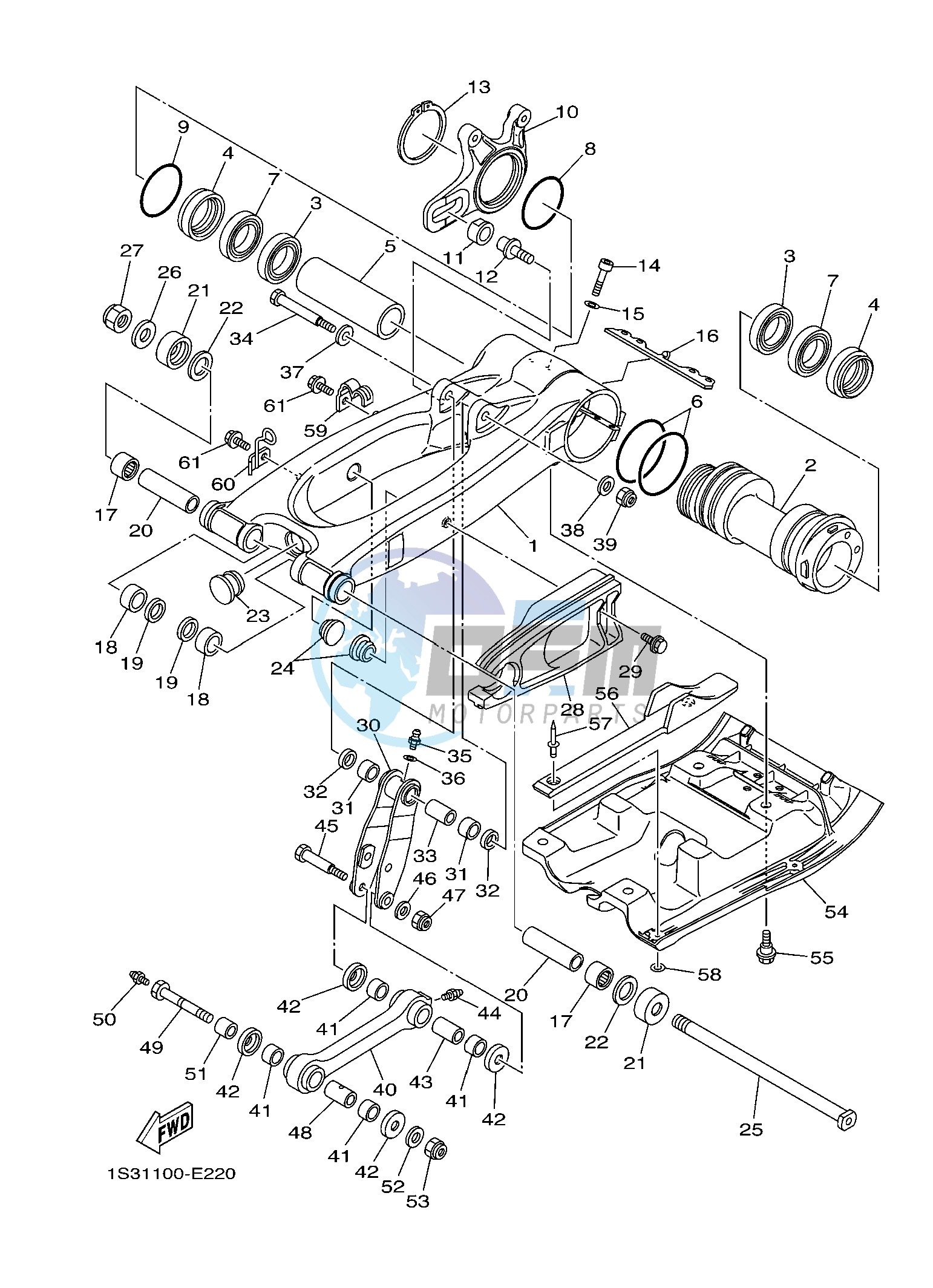 REAR ARM