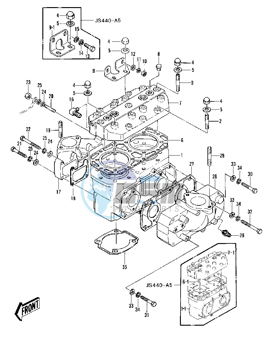 CYLINDER HEAD_CYLINDER -- 79-81 A3_A4_A4A_A5- -