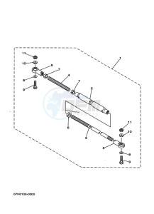 FL250DETX drawing STEERING-ACCESSORY-2