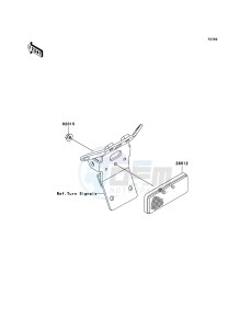 VN1700 CLASSIC TOURER VN1700C9F GB XX (EU ME A(FRICA) drawing Reflectors