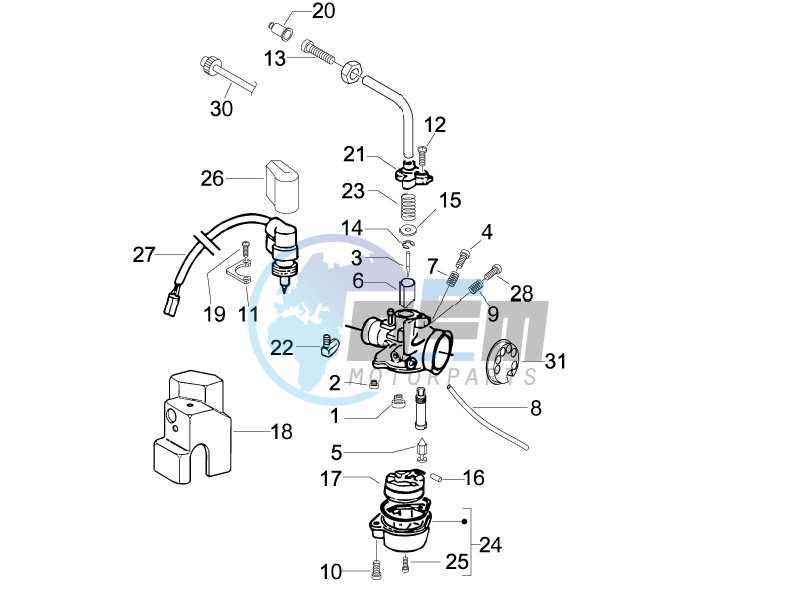 Carburetor components