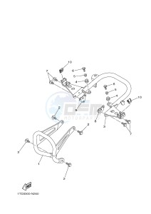 YFZ450R YFZ450RSF YFZ450R SPECIAL EDITION (1TDJ) drawing GUARD