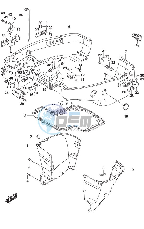 Side Cover (DF 250S)