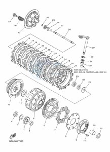 WR250F (BAKJ) drawing CLUTCH