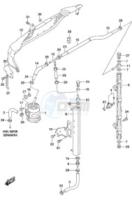 DF 175A drawing Fuel Injector