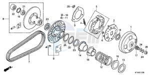 SH300AB drawing DRIVEN FACE