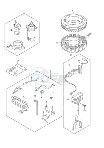 DF 25 drawing Starting Motor