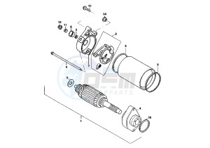 X-TRA RAPTOR 1000 drawing STARTING MOTOR