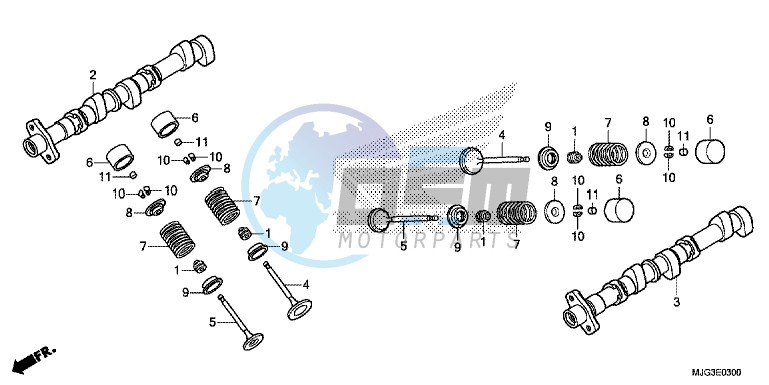 CAMSHAFT/ VALVE