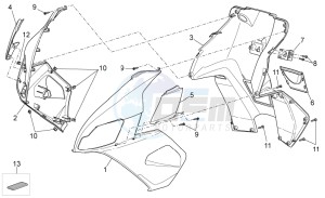 SR 50 carb. my 2014 drawing Front body III