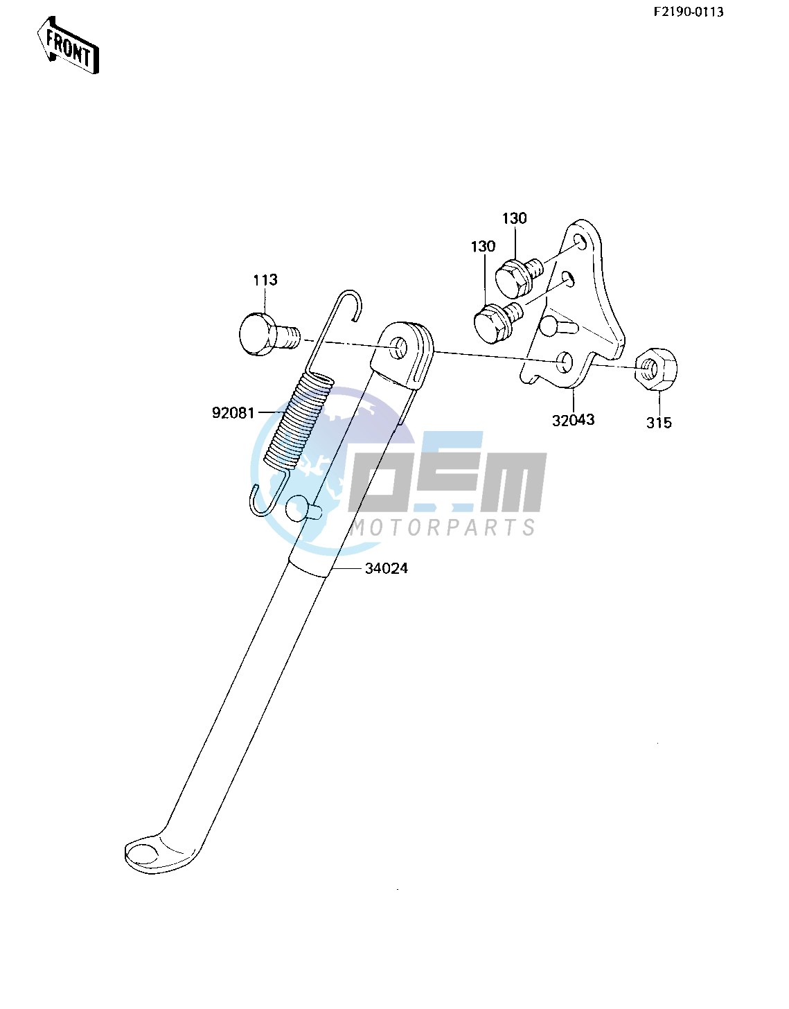 STAND -- 84 KX80-E2- -