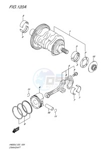 AN650 BURGMAN EU drawing CRANKSHAFT