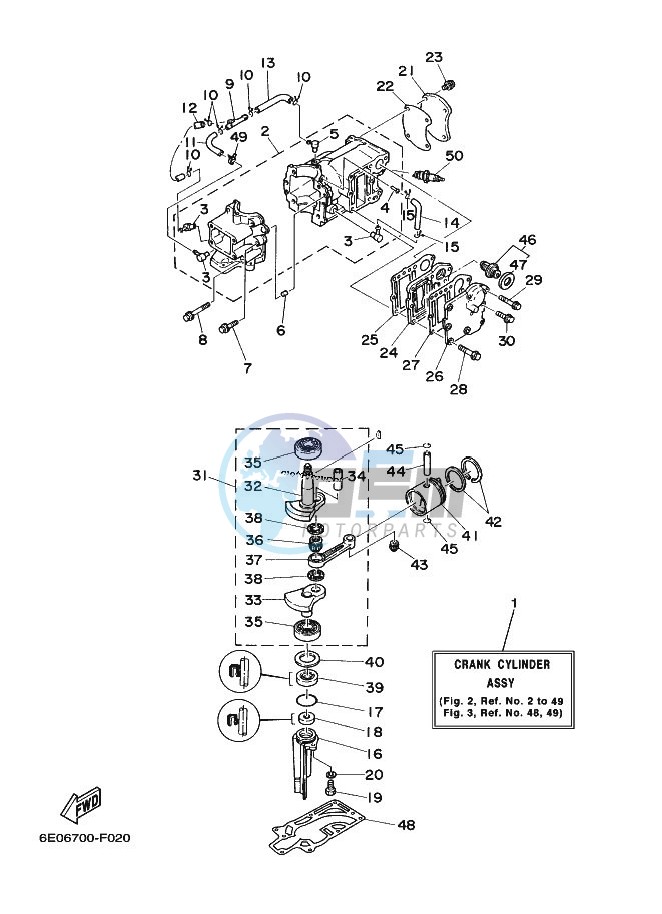 CYLINDER--CRANKCASE