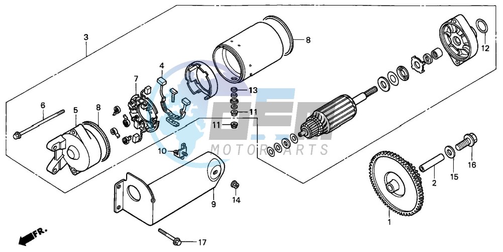 STARTING MOTOR