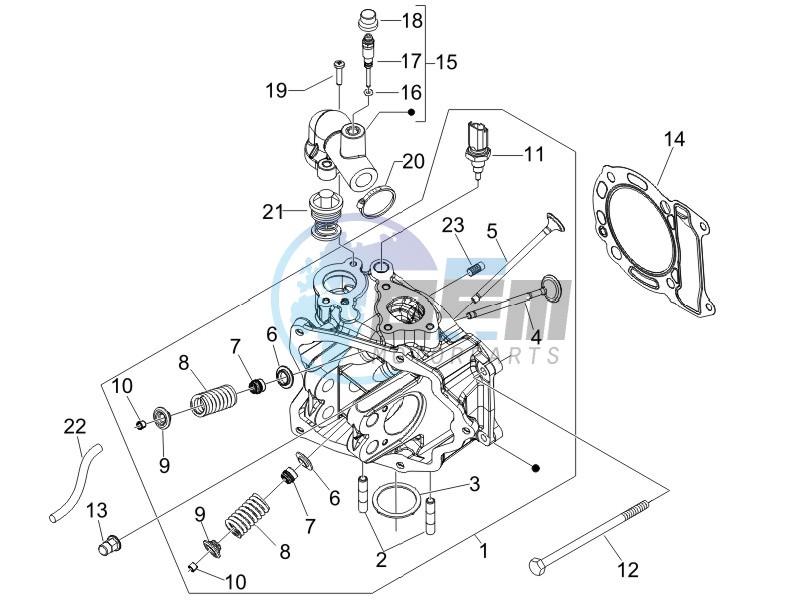 Head unit - Valve