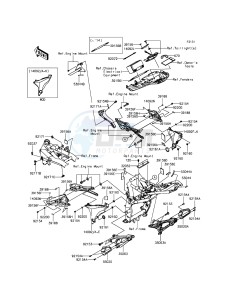 Z800 ZR800ADS FR GB XX (EU ME A(FRICA) drawing Frame Fittings