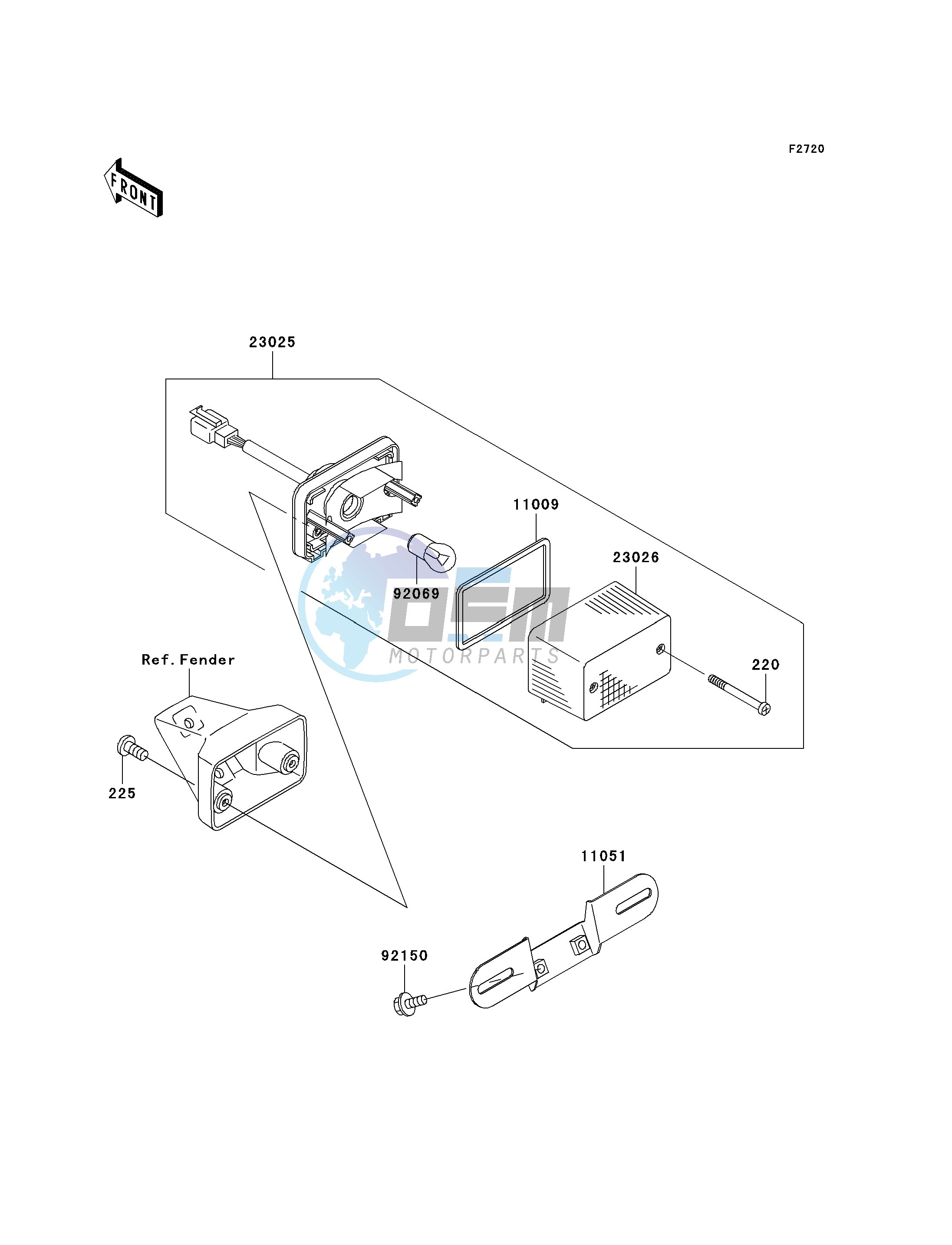 TAILLIGHT-- S- -