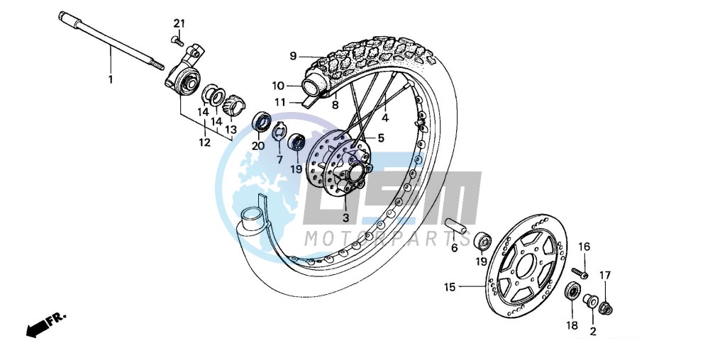 FRONT WHEEL