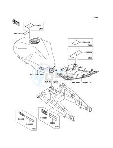 ER-6f ABS EX650B7F GB XX (EU ME A(FRICA) drawing Labels