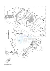 YN50 YN50F NEO'S 4 (2ACM 2ACM 2ACM 2ACM) drawing INTAKE