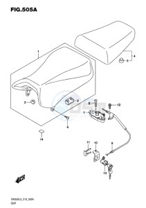 SV650S EU drawing SEAT