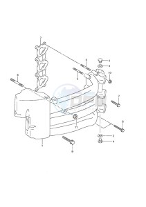 DF 40 drawing Inlet Manifold