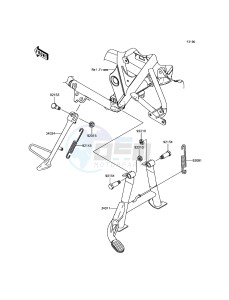 W800 EJ800AGF GB XX (EU ME A(FRICA) drawing Stand(s)