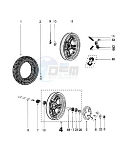 KISBEE 4T OY X drawing WHEELS