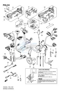 AN400 (E2) Burgman drawing WIRING HARNESS (IMOBI) (AN400L1 E19)