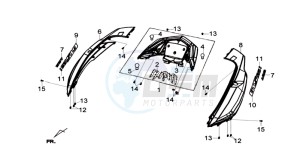 JOYMAX 125I ABS drawing COWLING