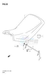 LT-F250 (E17) drawing SEAT (LT-F250L1 E24)