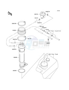 JH 1100 B [ULTRA 130] (B1-B4) [ULTRA 130] drawing FUEL PUMP