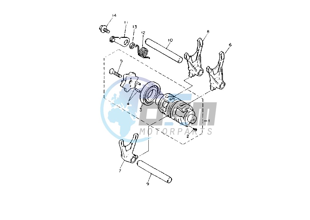 SHIFT CAM-FORK