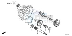 SH300AC drawing TRANSMISSION