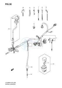 LT-Z400 (E19) drawing WIRING HARNESS (MODEL K3 K4)