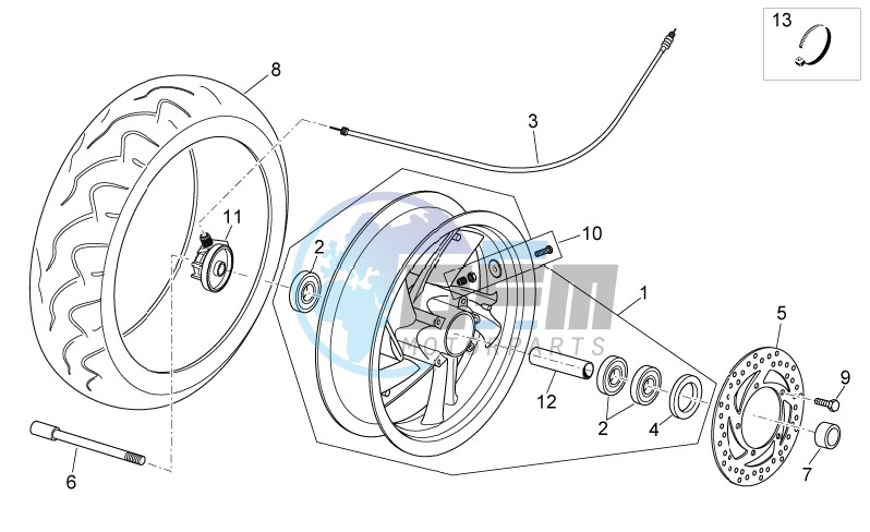 Front wheel