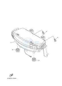 MW125 TRICITY 125 (2CMJ 2CMK) drawing METER