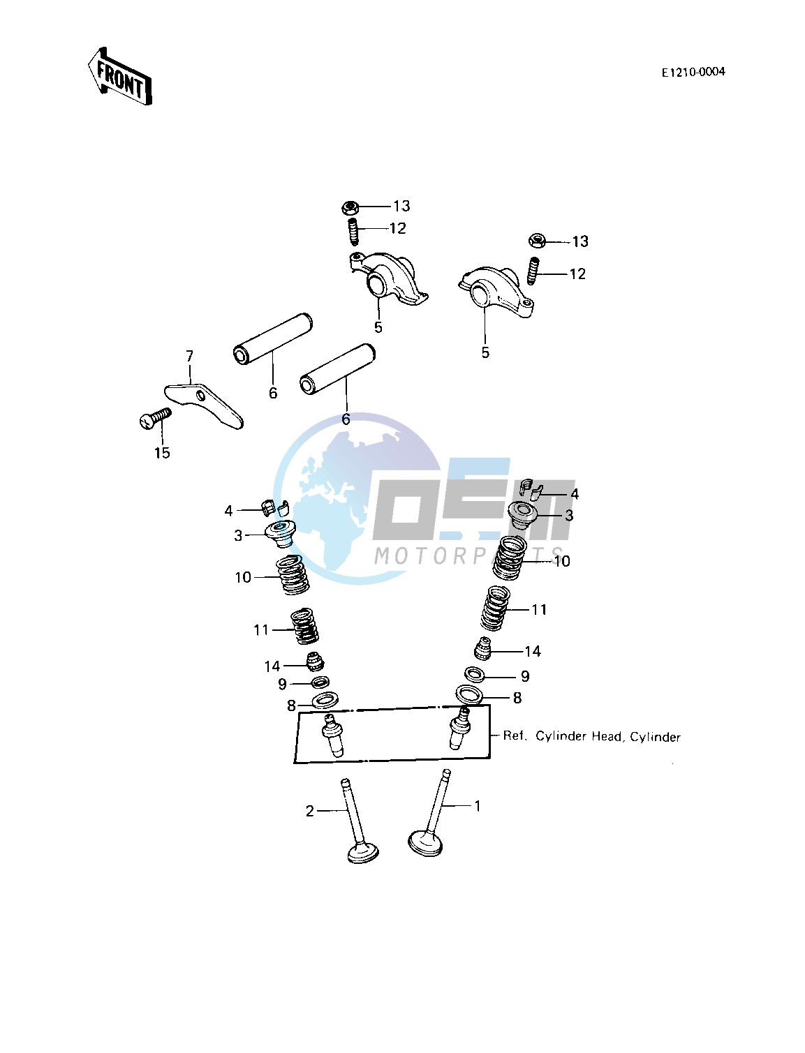 ROCKER ARMS_VALVES -- 83 KLT200-A4_A4A- -