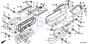 GL1800G GOLDWING 2ED drawing CYLINDER HEAD COVER