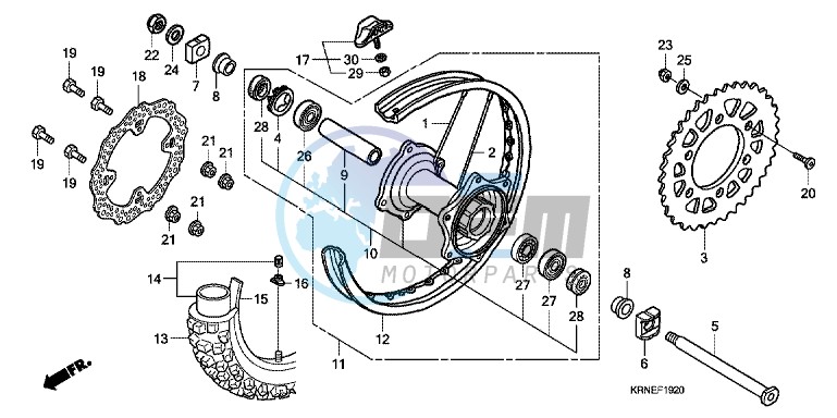 REAR WHEEL