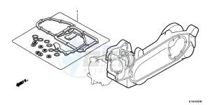 SH300B drawing GASKET KIT B