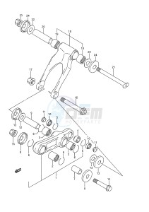 RM250 (E28) drawing CUSHION LEVER (MODEL L)