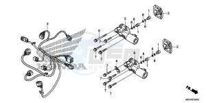 VFR1200XDD CrossTourer - VFR1200X Dual Clutch 2ED - (2ED) drawing LINEAR SOLENOID